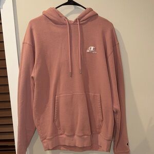 Champion Men's Dusty Pink Hoodie